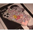 thumbnail image 2 of case for iPhone 13 Pro Max Bling Glitter Case,Luxury Bling Diamond Rhinestone Gemstone 3D Butterfly and Rose Flower Gemstone Soft TPU Back Cover Case for Women Girls with iPhone 13 Pro Max 6.7", 2 of 12