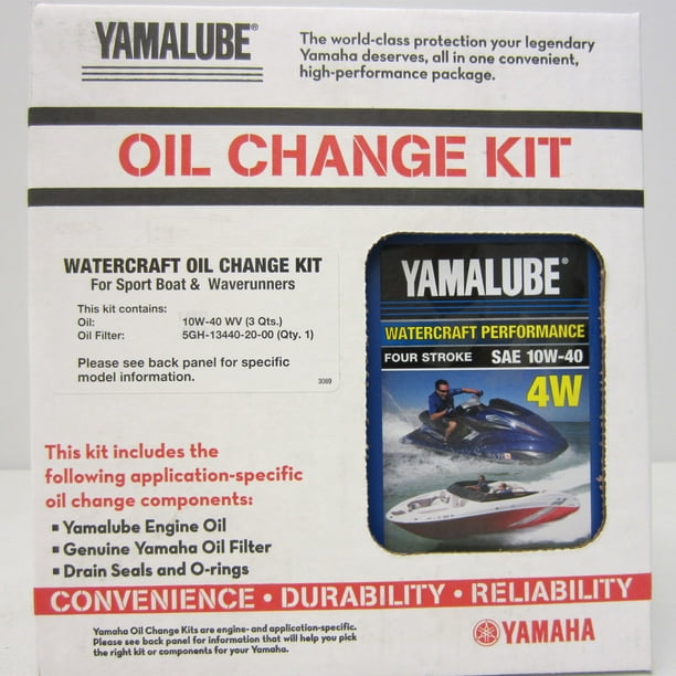 Yamaha Boat/PWC WaveRunner New OEM Oil Change,Filter Service Kit