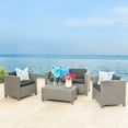 thumbnail image 2 of Puerta All-Weather Wicker Conversation Set - Seats 4, 2 of 5