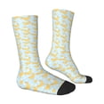 thumbnail image 2 of Goofa Roosters Printed Men's Crew Socks, Soft Durable Breathable Moisture-Wicking with Odor Control Cotton socks, 2 of 9