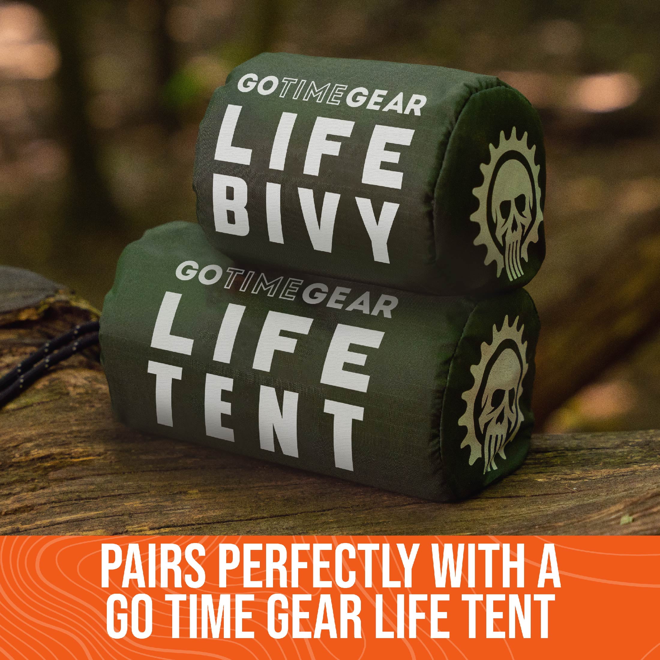 Go Time Gear Life Bivy Emergency Sleeping Bag | Camping, Hiking