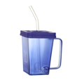 thumbnail image 4 of Vasos de vidrio para beber de 400ml, taza de té y agua, asa, taza de café con y tapa para té, agua, café , , regalos de, 4 of 9