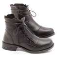 thumbnail image 1 of Botas con cremallera y vendaje a la moda para mujer, botas informales cálidas de tacón medio, botas de tubo medio Wmkox8yii  sdhk447, 1 of 3