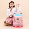 thumbnail image 3 of Mochila escolar con tirantes de pez natural para estudiantes de primaria, grado 1 a 6, para niños y mujeres, ligera, con protección contra salpicaduras de agua, 3 of 6