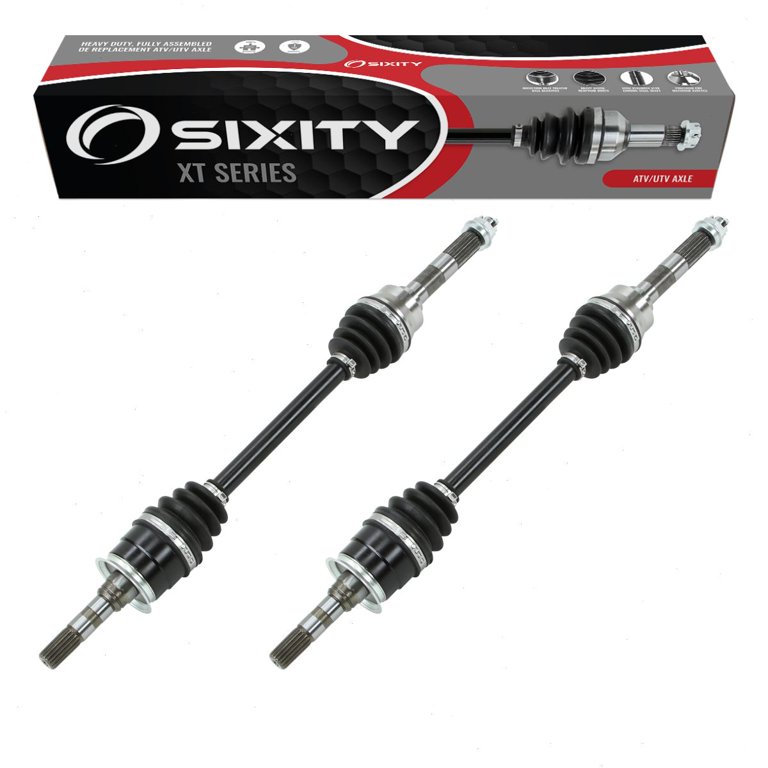 2 pc Sixity XT Front Left Right Axle compatible with Kawasaki Mule