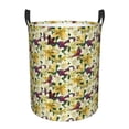 thumbnail image 6 of Lsque Lilies Flowers pattern Laundry Hamper Basket, Tall Woven Rope Hamper Basket for Clothes, Lightweight Storage Basket, Collapsible Waterproof-Medium, 6 of 8