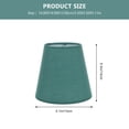 thumbnail image 2 of Shisuyan Cloth Lamp Cover Olive Green 1Pcs 5.5x5.5x5.1In, 2 of 8