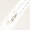 thumbnail image 6 of Cremation Jewelry for Ashes Pendant Urn Necklace Cylinder with Glass Vial Keepsake Ashes Memorial Jewelry, 6 of 7