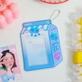 thumbnail image 1 of Korean Milk Bottle Photocard Holder 3inch Card Set Cartoon Cute Photo Star Chasing Student Girl Bus Card Storage Bag, 1 of 4