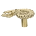 thumbnail image 1 of AURARMLET Bouton en Laiton Nautilus Doré pour Armoire et Commode 1Pcs, 1 of 8