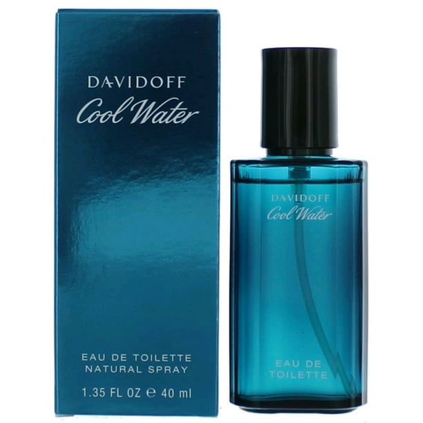 Cool Water by Davidoff, 1.35 oz Eau De Toilette Spray for Men - Walmart ...