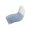 Light Blue, variant on Remote Control Voice Activated Electric Tail, Light Blue, 15.75 inch, Car Roof Decoration, Scooter Accessory, Wearable Prop