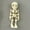 A, variant on WEGFTDUOP Halloween Decoration Mini Skeleton Swinging Skeleton Refrigerator Magnets Halloween Indoor Outdoor Decoration
