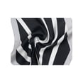 thumbnail image 3 of INSPIRAR CHIC Bufanda de Cuello de Mujer con Diseño de Rombo y Rayas, Accesorio de Bolsa Negro, 3 of 5