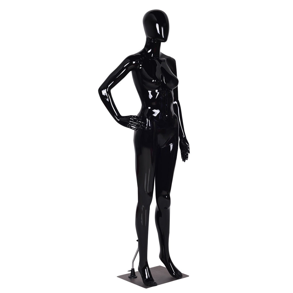 Female Mannequin High Gloss Full Body Dress Form Display Black Images and Photos finder