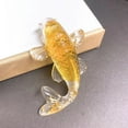 thumbnail image 1 of Creative Artificial Koi Fish Ornament Pretty Natural Crystal Desk Car Home Decor, 1 of 8