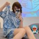 thumbnail image 1 of Conjunto de pijama de Anime Kawaii para mujer, con diseño de ropa de dormir Sanrios, moda Simple, delicado, informal, cómodo y suave, 1 of 4