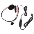 thumbnail image 4 of Call Center Headset, Computer Phone Headset Multifunctional Plug And Play  For Online Course For Business Space Gray,Rose Gold, 4 of 8