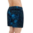 thumbnail image 5 of DAKIMOE Men's Swim Trunks with Mesh Lining Quick Dry Sports Shorts Beach Shorts Boardshorts Bathing Suit Swimwear, XL, 5 of 6