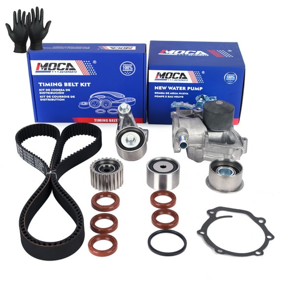 MOCA AUTOPARTS Timing Belt Kit with Water Pump Fit for 2003-2006 Subaru Baja & 2000-2005 Subaru Outback Legacy 2.5L