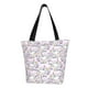 thumbnail image 1 of Balery Purple Rabbit Bolsa de Hombro con Diseño, Bolsa Grande y Duradera, Bolsa Versátil para Compras, 1 of 6