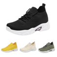 thumbnail image 4 of XIMIN Women's Mesh Sports Shoes - Lightweight Breathable Running Sneakers for Spring Summer Fall, Casual Walking Shoes (Black, 7.5), 4 of 6
