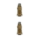 thumbnail image 3 of Advancent Bolsa exterior de poliéster para botella de agua, portátil, ajustable, con estilo, para montañismo, senderismo, deportes, soporte, Marrón 2piezas, 3 of 6