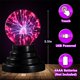 thumbnail image 2 of Lámpara de bola de plasma mágica de 3 pulgadas, luz nocturna con atmósfera sensible al tacto, lámpara novedosa, regalo de cumpleaños y Navidad para niños, 2 of 5
