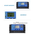thumbnail image 4 of Inteprter Controlador Función estable LCD prolongado Doble USB Instalación práctica Regulador 30A Diseño único Carga solar Electrónica miscelánea, 4 of 6