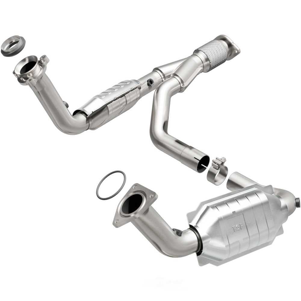 MagnaFlow 93496 - Catalytic Converter Fits select: 2006-2009 CHEVROLET TRAILBLAZER, 2007-2009 GMC ENVOY
