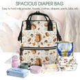 thumbnail image 4 of Defioc Squirrel for Baby Diaper Bag Backpack - Baby Bag for Boys & Girls - Diaper Backpack - Large Travel Diaper Bags- Baby Registry Search & Shower Gifts, 4 of 5