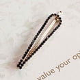 thumbnail image 4 of Fille Strass Barrette Femmes Cheveux Clips en Forme de U Cristal Strass Épingle à Cheveux Cristal Strass Cheveux Épingle à Cheveux Coiffure Accessoires de Cheveux, 4 of 5