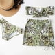 thumbnail image 2 of Traje de baño con tiras cruzadas para mujer con almohadilla en el pecho sin aros Estampado de leopardo Falda de bikini con tiras sexy Traje de tres piezas Fridja  nalpqowj23160, 2 of 4