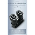 thumbnail image 4 of Rear Air Conditioning Vents 64Color LED Turbine Ambient Light for C /E/GLC/ Class W213, 4 of 8