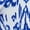 Deep Cobalt Combo, variant on Womens Embellished Ikat Top Intrepid Blue Combo S