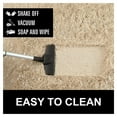 thumbnail image 4 of Junovo Super Soft Fluffy Area Rugs Modern Shag Rug for Bedroom Living Room,Cute Carpets for Kids Nursery Girls Home Dorm,5'x8',Tan, 4 of 7