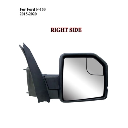 Passenger Right Side Door Mirror Power Glass Manual Folding for 15-20 Ford F-150