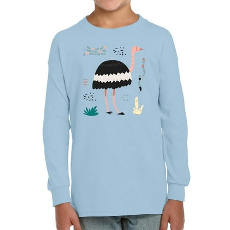 

Doodle Style Ostritch Long Sleeve Toddler -Image by Shutterstock 5 Toddler