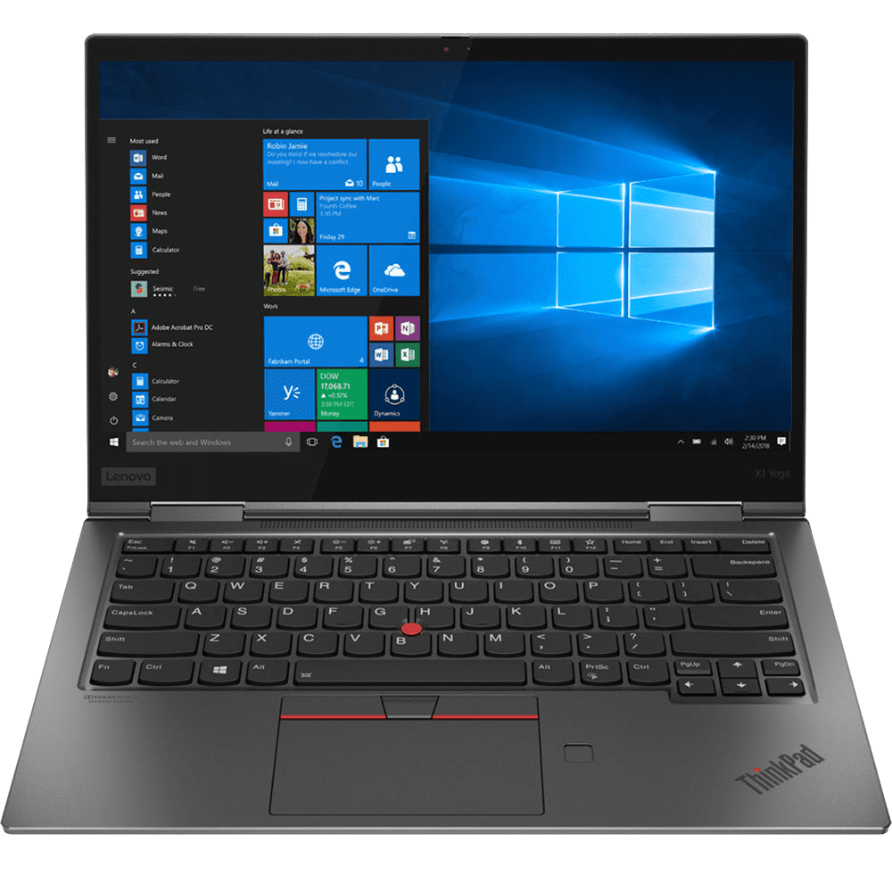 Lenovo ThinkPad X1 Yoga 2in1 Home and Business Laptop-2-in-1