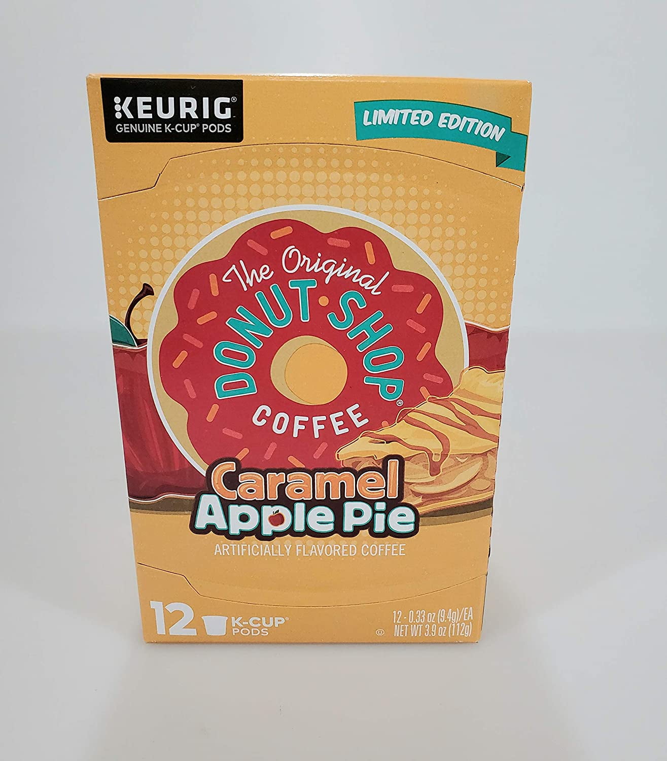The Original Donut Shop Coffee Caramel Apple Pie K Cups 1 Box of 12