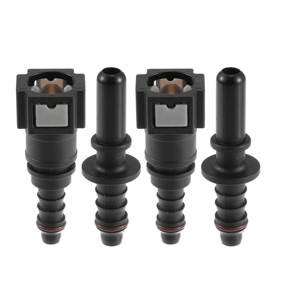 7.89mm-8mm - Straight Quick Release Fuel Hose Connector, 4pcs