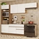 thumbnail image 2 of Cocina Integral MADESA Glamy 270 cm Marrón/Blanco, 2 of 5