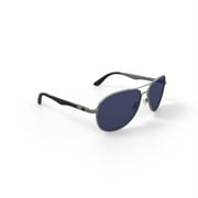 PRX Men’s Sunglasses, Captain - Gunmetal, Aviator, Metal, 60-13-132, with Case