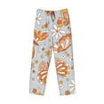 thumbnail image 4 of Fotbe Men'S Retro Floral Butterflyclassic Pajama Pants With Elastic Waist And Drawstring Pockets，Pajama Pants Mens Lounge Pants Super Soft, 4 of 9