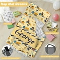 thumbnail image 5 of Toddler Nap Mat with Pillow and Blanket, Personalized Name Toddler Sleep Mat, Extra Large Rolled Napping Mats, Washable, Light, for Kids Boys Kindergarten Daycare Preschool Travel（Space）(Fixed Size), 5 of 7