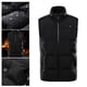 thumbnail image 1 of Chaleco calentado para hombres Damas, chaqueta de calefacción eléctrica con USB de carga chaleco calentado, para proteger caliente vable L BLESIY Chaleco calefactable Cuerpo cálido, 1 of 8
