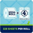 thumbnail image 3 of Ultra Soft & Strong Toilet Paper, 32 Mega Rolls = 128 Regular Rolls, 2-ply Bath Tissue (Pack of 1), 3 of 5