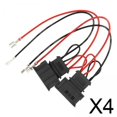 thumbnail image 1 of Piezas Del Adaptador Del Arnés De Cables Del Altavoz Estéreo Del Coche 4x2Pcs Para Golf Para Seat, 1 of 8