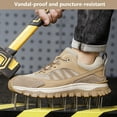 thumbnail image 4 of Safety Trainers Steel Toe Cap Work Mens Womens Lightweight Non Slip Puncture Proof Work Shoes, 4 of 7