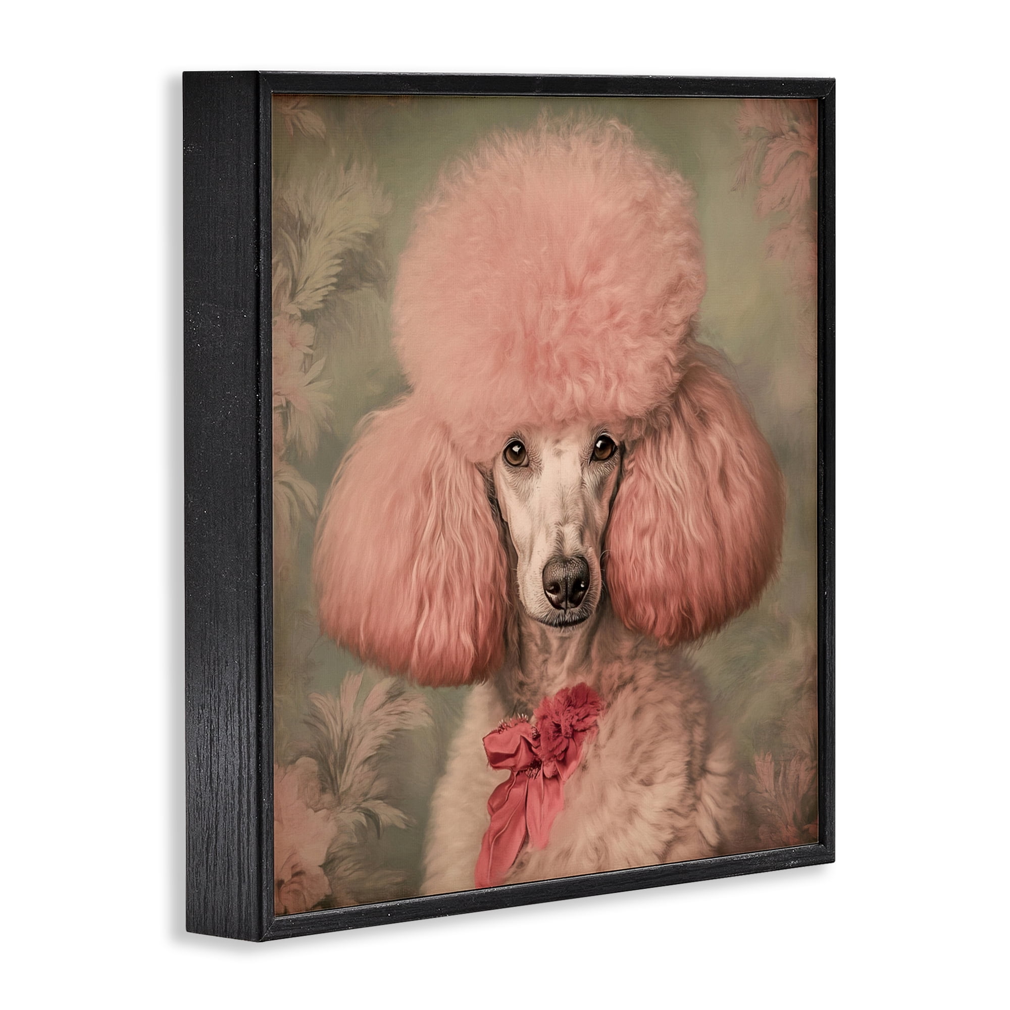 Stupell Industries Miss Baroness Blush Black Framed Giclee Art, design by Tina LeCour